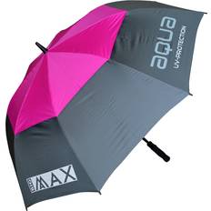 Big Max Aqua UV Umbrella Charcoal/Fuchsia