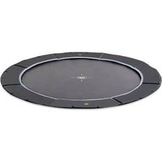Trampolines EXIT Dynamic Ground Level Sports Trampoline 366cm Black