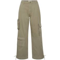 Beige - Dame - Habitbukser Gestuz ChineaGZ HW pants Walnut