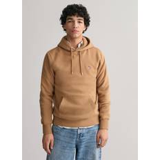 Gant Regular Shield Hoodie - Khaki