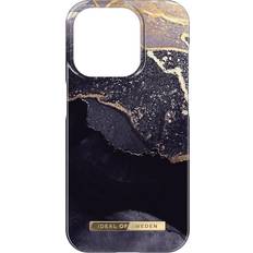 iDeal of Sweden Golden Twilight Marble Back Cover iPhone 15 Pro