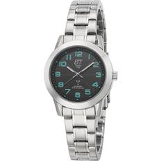 Dame - Radiostyrede Armbåndsure Ett Eco Tech Time Analog mid-33211