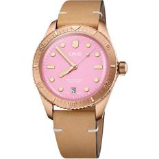 Rose Gold Wrist Watches Oris Divers Sixty-Five Cotton Candy Lipstick Pink Pink