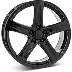 19 tuumaa - 5/112 - Musta Auton vanteet Image Nordic Gloss Black Wheel 7.5 x 19