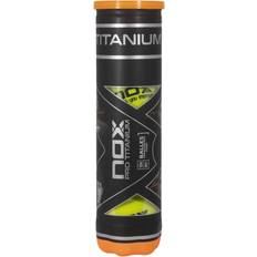Padel Tennis NOX Jar Of 4 Pro Titanium Balls -