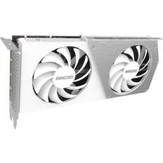 Cartes Graphiques Inno3D GeForce RTX 4060 Ti Twin X2 OC Blanc 8 Go GDDR6 DLSS3