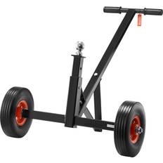 Rimorchi VEVOR Carrello per Rimorchio Manuale Capacita Carico Max. 272 kg Ruote in Gomma Diametro 25,4cm per Rimorchio di Barche Veicolo, Carrello Rimorchio