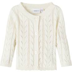 0-1M Cardigans Name It Baby-body Beige Oversized für