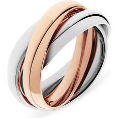 Esprit Damen Ringe Esprit Damenring Bold 88673433 roségold, silber