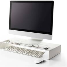 Yamazaki Home Tower Computer Stand Hvid