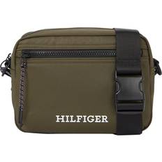 Tommy Hilfiger Herren Umhängetaschen Tommy Hilfiger Reportertasche mit ARMY GREEN One Size