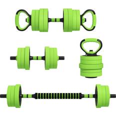 Sportnow Weight Dumbbells Set, Barbell, Kettlebell, Push Up Stand, 20kg