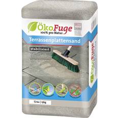 Pflaster-, Mauersteine & Mörtel ÖkoFuge Terrassenplattensand grau 15 kg