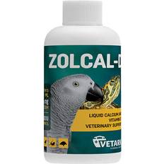 Vetark zolcal-d calcium & vitamin additive birds ferrets rodents terrarium