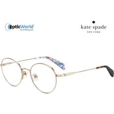 Briller & Læsebriller Kate Spade Kennedi/F Asian Fit 807 49 Briller Kvinder Guld 49mm
