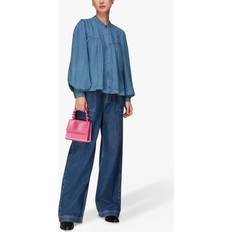 Whistles Mollie Chambray Denim Shirt, Blue