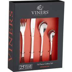 Dishwasher Safe Cutlery Sets Viners Kensington Stainless Steel Cutlery Set 16pcs