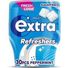 Extra Chewing Gums Extra Refreshers Chewing Gum, Sugar Free, Peppermint Flavour, Pieces