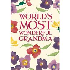 White Cards & Invitations Emma Bridgewater Woodmansterne Wonderful Grandma Greeting Card, 16x16cm