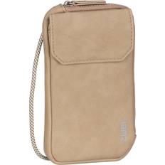 Zwei Umhängetaschen Handytasche, Sand beige