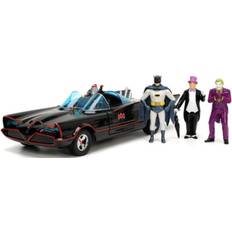 Jada DC Comics Diecast Model 1/24 Batman 1966 Classic Batmobile Deluxe