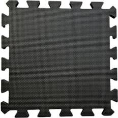 Swift Warm Floor Black Interlocking Floor Tiles for Garden Buildings 10 x 8ft