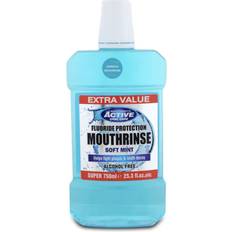 Beauty Formulas Oral Care Fluoride Protection Soft Mint Mouthwash