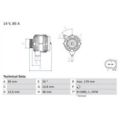 Bosch Generatoren Bosch 0 986 042 470