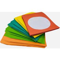 CD & Vinyl Storage coloured paper cd sleeves 50 Pcs