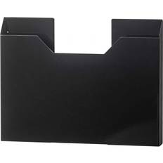 Metal - Sort Glasbrikker Yamazaki Home Tower Placemat Case Black Steel 50.5 x 2.5 x 36.5 cm Coaster