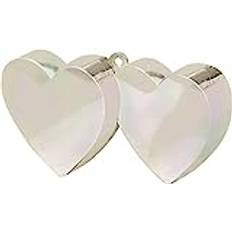 Christmas Balloon Weights Amscan Valentines Iridescent Heart Balloon Weights Party Decoration-1 Pc