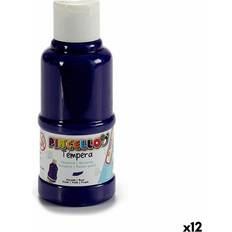 Lila Akvarellfärger Pincello Gouache Purpur 120 ml 12 antal