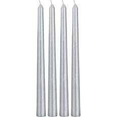 Candles Gisela Graham Pack Four Taper Wax Taper Christmas Candle