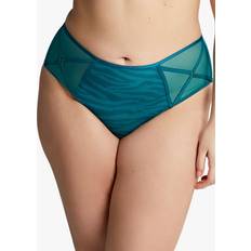 Panache Ropa Panache Panache Sculptresse Dionne Midi Knickers Teal Animal