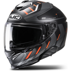 HJC i71 Simo, Full-face helmet, Matt Black Orange