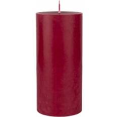 Duni Kaarsen en Accessoires Duni Bordeaux Rood Cilinder Kaarsen 15 x 7 cm Set of 50