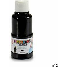 Acrylic Paints on sale Pincello Tempera Schwarz 120 Ml 12 Stück