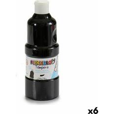 Akvarellfärger på rea Pincello Gouache Svart 400 ml 6 antal