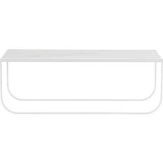 Asplund Soffbord Asplund Daddy White Marble Soffbord 40x120cm