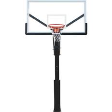 Basketkorgar Prosport Väggmonterad Basketkorg 110x75 cm Vit Svart