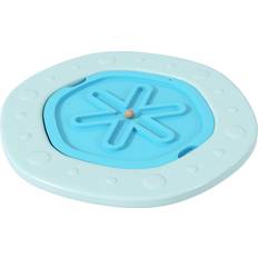 Jouets d'Équilibre ZONEKIZ Two-In-One Balance Board, Kids Wobble Board with Ball Blue