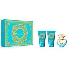 Versace dylan turquoise Versace Dylan Turquoise Eau de Toilette Coffret Parfum Homme 1 Pieces Female