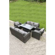 Garden & Outdoor Furniture Fimous High Back 3 Patio Dining Set