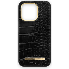 iDeal of Sweden Mobilskal iPhone 15PR Neo Noir Croco