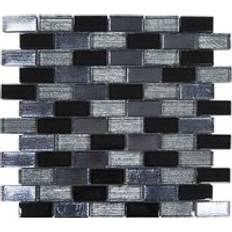 Mosaic tiles House of Mosaics Paris Large Wall - Black