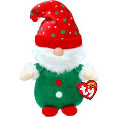 TY Tøjdyr TY Gnolan Gnome Christmas Beanie Boo 15cm