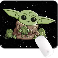 ERT GROUP Original officiellt licensierad Star Wars Musmatta mönster Baby Yoda