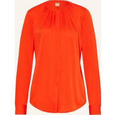 HUGO BOSS Blusen HUGO BOSS Seidenbluse BANORAH orange