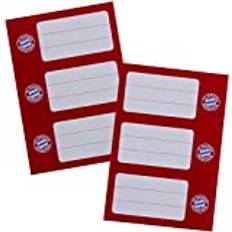 Amscan Hvid Papir Laser Inkjet Mat Permanent Afrundet Rektangel