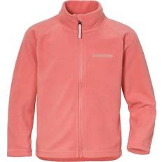 9-12M Chaquetas de Forro Polar Didriksons Kid's Monte Full Zip - Peach Rose (504406-509)